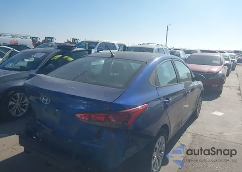 2021 Hyundai Accent Se из США, поврежденный, VIN 3KPC24A61ME138726